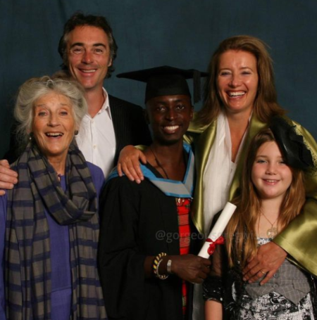 Tindyebwa Agaba Wise is the son adopted by Greg Wise, a famous actor, and Emma Thompson, a well-known actress.