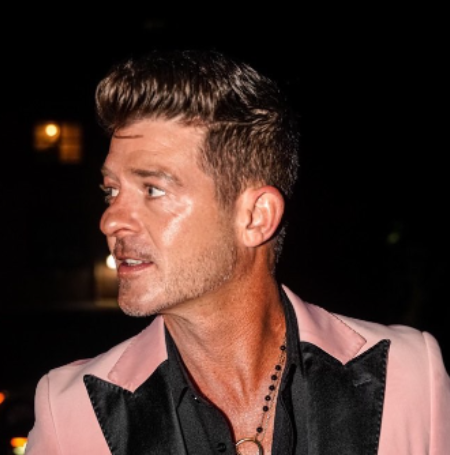 At 17, Robin Thicke struck out on his own, earning a living as a professional record producer and songwriter.