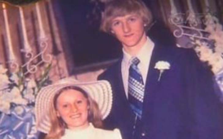 Larry Bird and Janet Condra