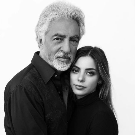 Joe Mantegna with his daughter Mia.