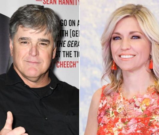 Photo of Sean Hannity and Ainsley Earhardt. 