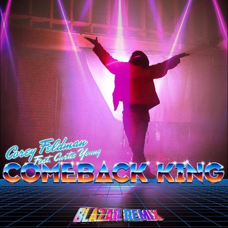 Corey Feldman's comeback king singing poster