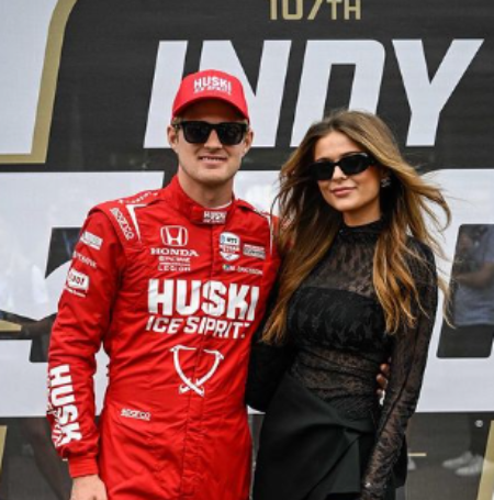Marcus Ericsson met his girlfriend Iris Tritsaris Jondahl for the first time in 2022. 