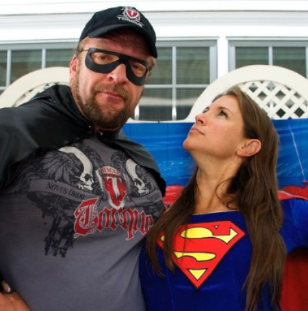 Vaughn Evelyn Levesque's parents Stephanie McMahon and Paul 'Triple H' Levesque are a famous and influential couple in the world of professional wrestling.