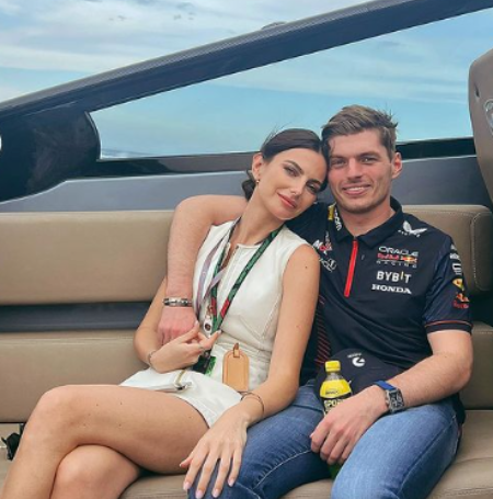 Max Verstappen is dating Kelly Piquet.
