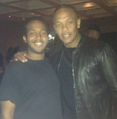 Marcel Young’s dad is Andre Romelle Young, better known as Dr. Dre.