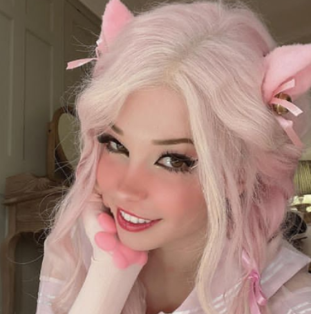 Belle Delphine is a British internet star originally from South Africa. 