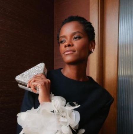 Letitia Wright's journey into acting began with her involvement in school plays.