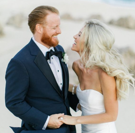 Kourtney Pogue and Justin Turner tied the knot in 2017.