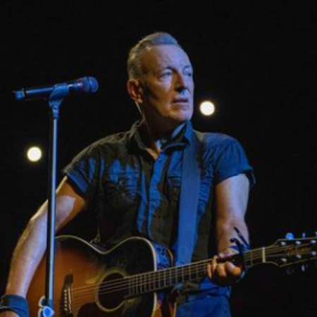 Bruce Springsteen is a popular American rock singer, songwriter, and guitarist.
